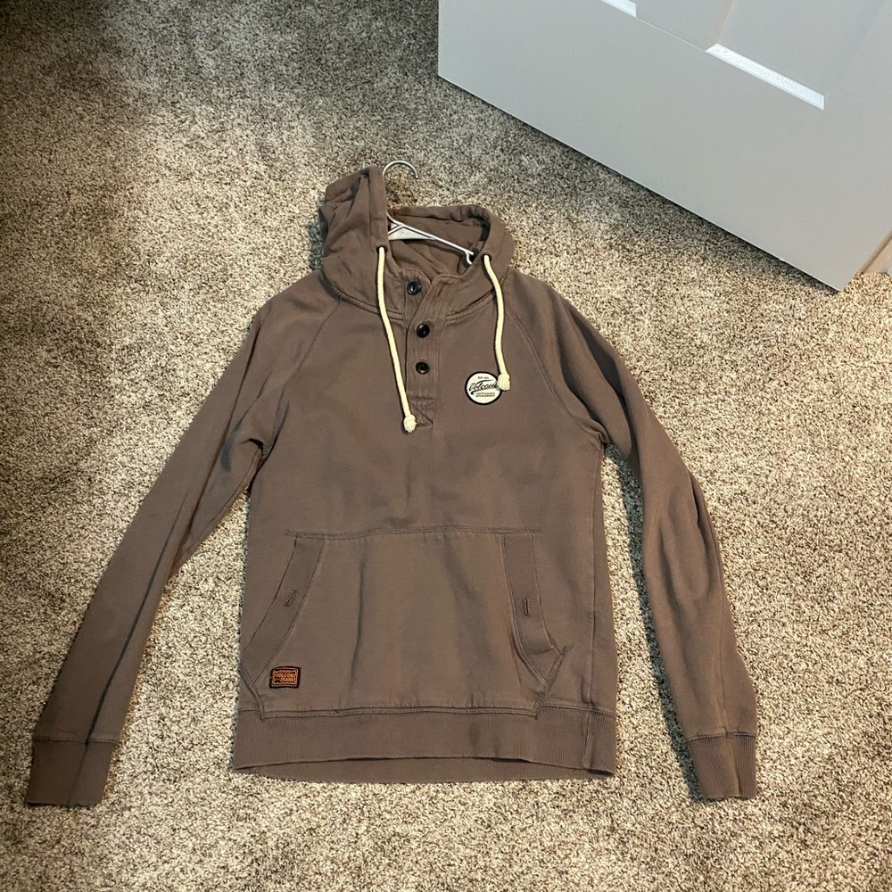 Volcom hoodie - brown